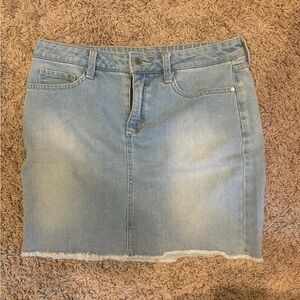 Denim skirt ANA size 10 midi-mini length